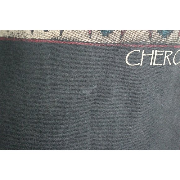 VTG Cherokee USA Made Single Stitch T-Shirt F651 - Picture 3 of 6